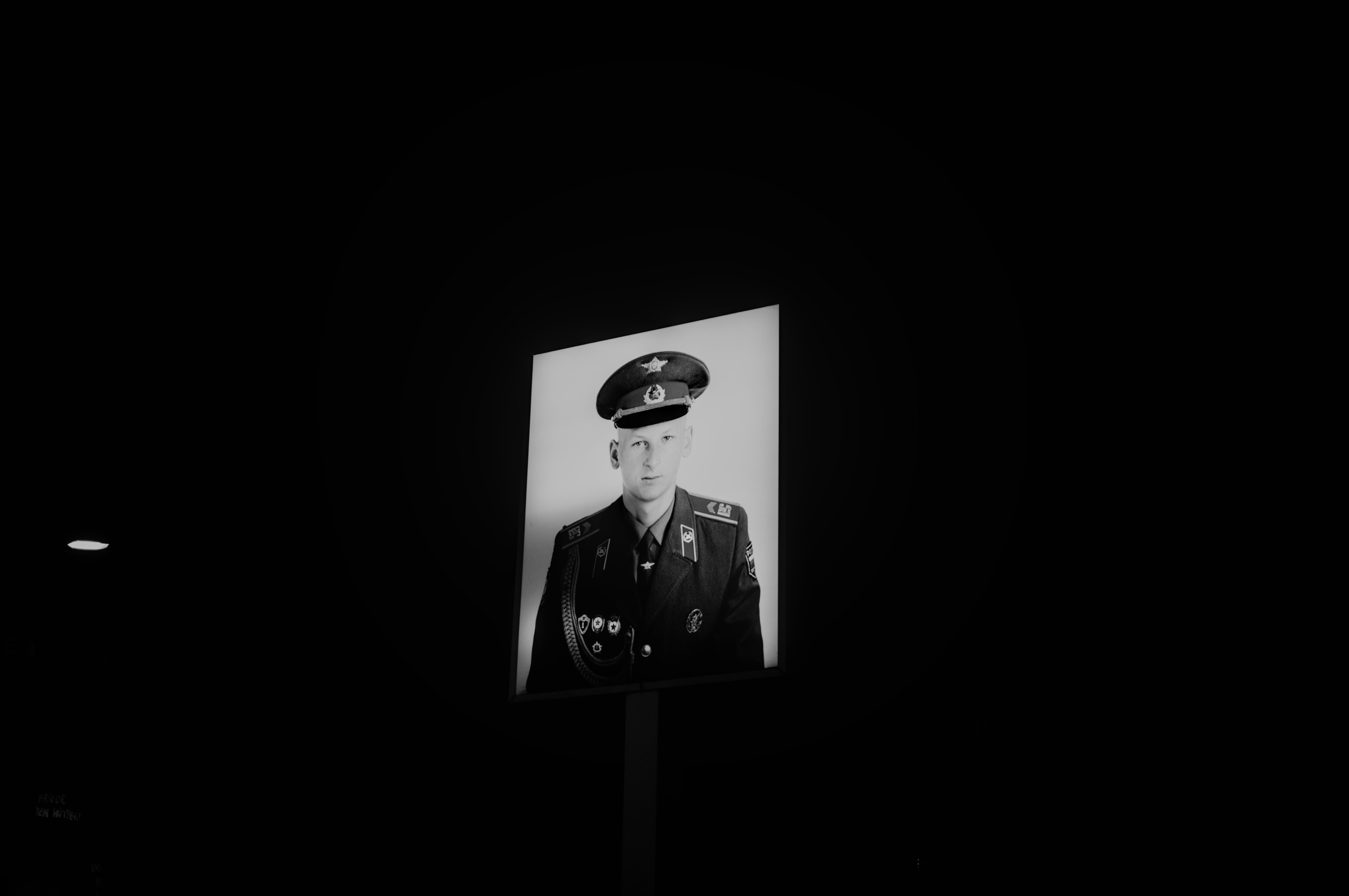 Portrait at Checkpoint Charlie, Berlin 2024