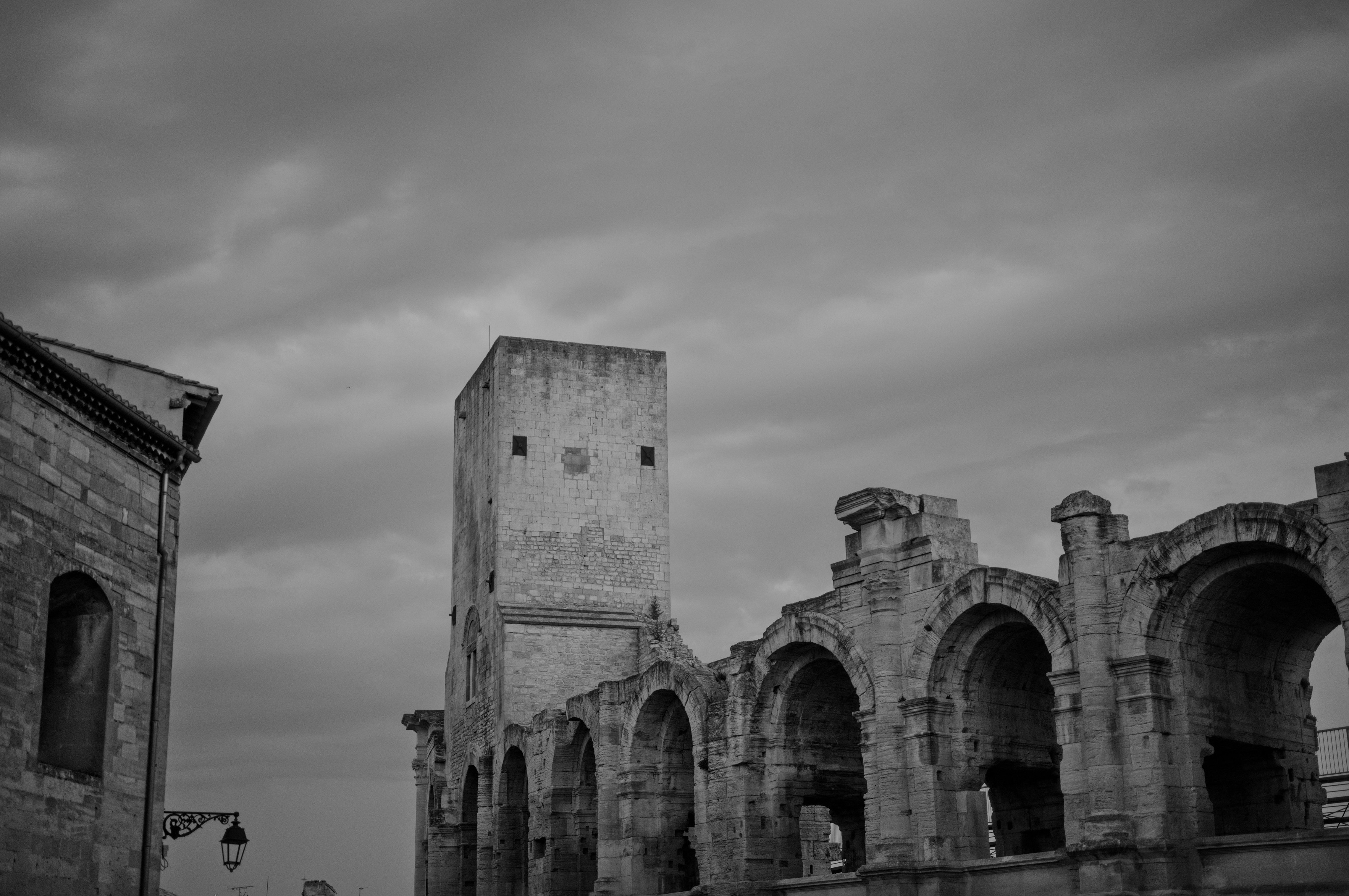 Cloudy pizza, Arles, France 2024